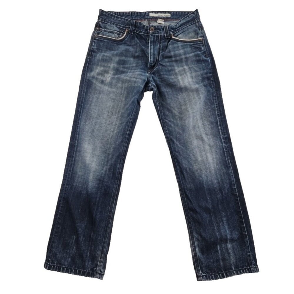 DKNY‎ Broadway Jeans Men's 34x30 Dark Wash Straight Leg VTG EUC Denimcore Cotton